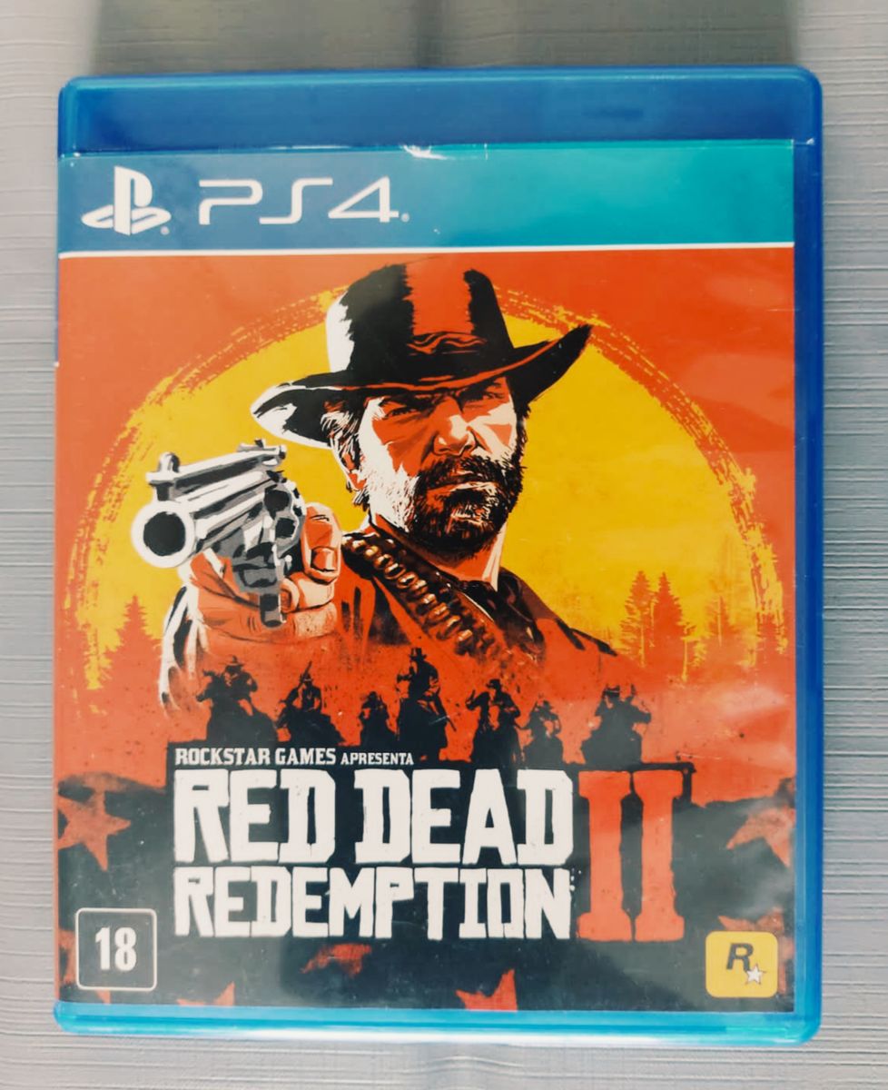 Jogo Red Dead Redemption 2 Mídia Física PS4 (Novo)