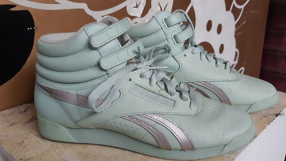 tenis reebok verde agua