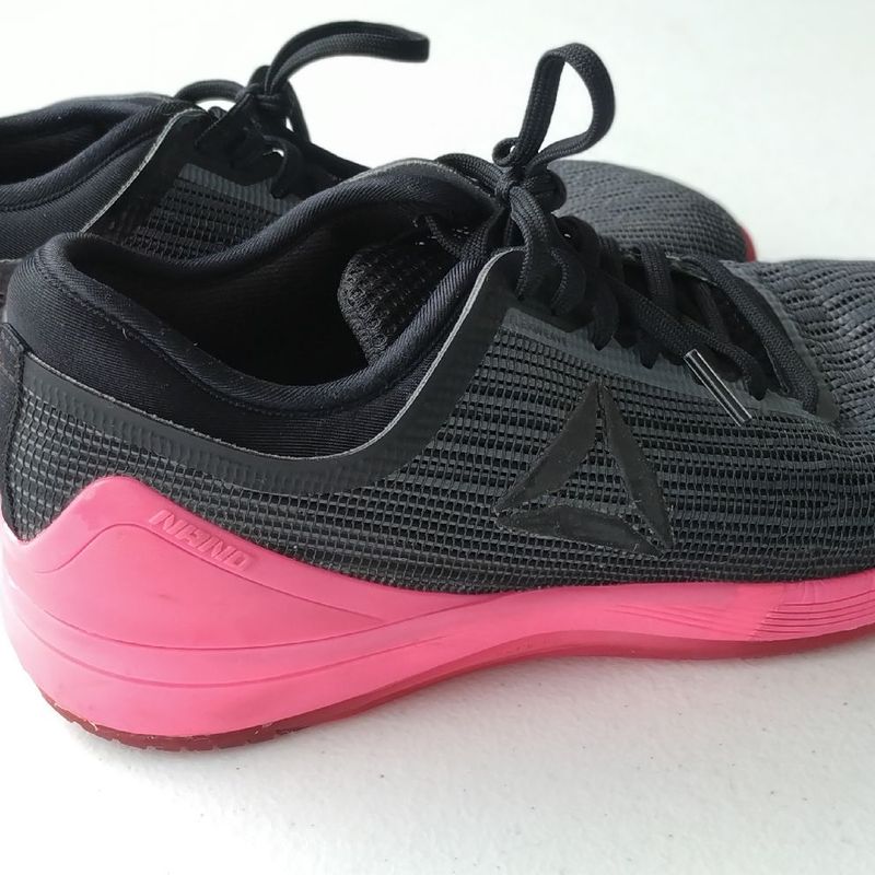 Reebok Nano 8 Rosa e Preto Reebok Usado 106183038 enjoei