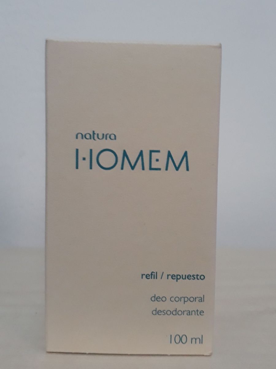 Refil Deo Corporal Natura Homem Ml Perfume Masculino Natura Nunca