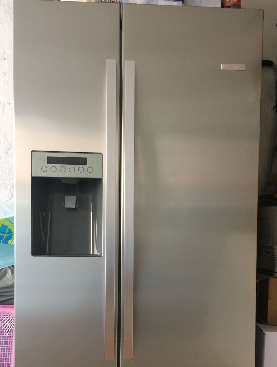 Refrigerador Electrolux Home Pro Side By Side Duas Portas 546l Inox