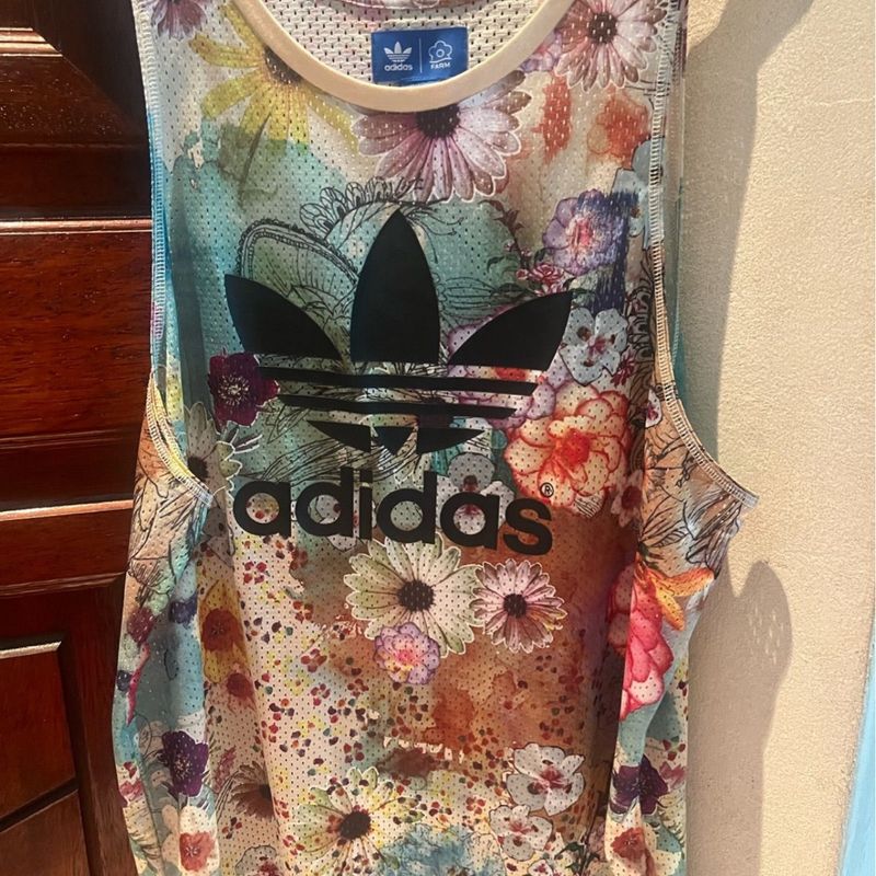 Regata Adidas Farm Feminina L/G Adidas Usado 111893235 enjoei