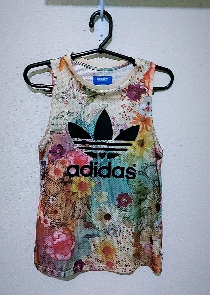 Regata Adidas Farm Tamanho M Blusa Feminina Adidas Usado