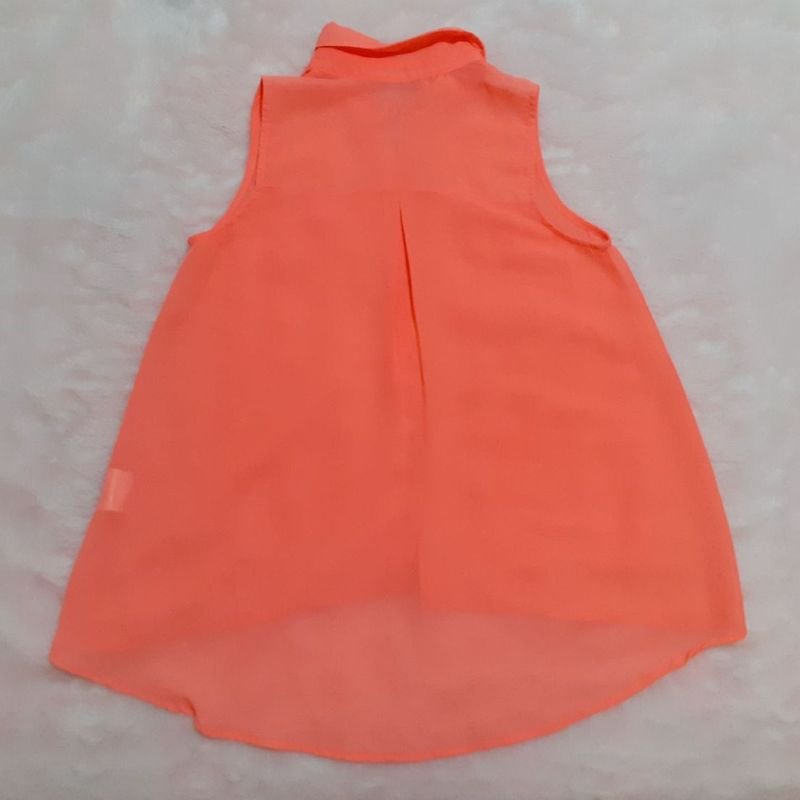 Regata Cava Americana Transparência Neon Fluorescente Laranja Coral Rosa  Rose Nude Azul Vermelho Poá, Blusa Feminina C&A Usado 93439353