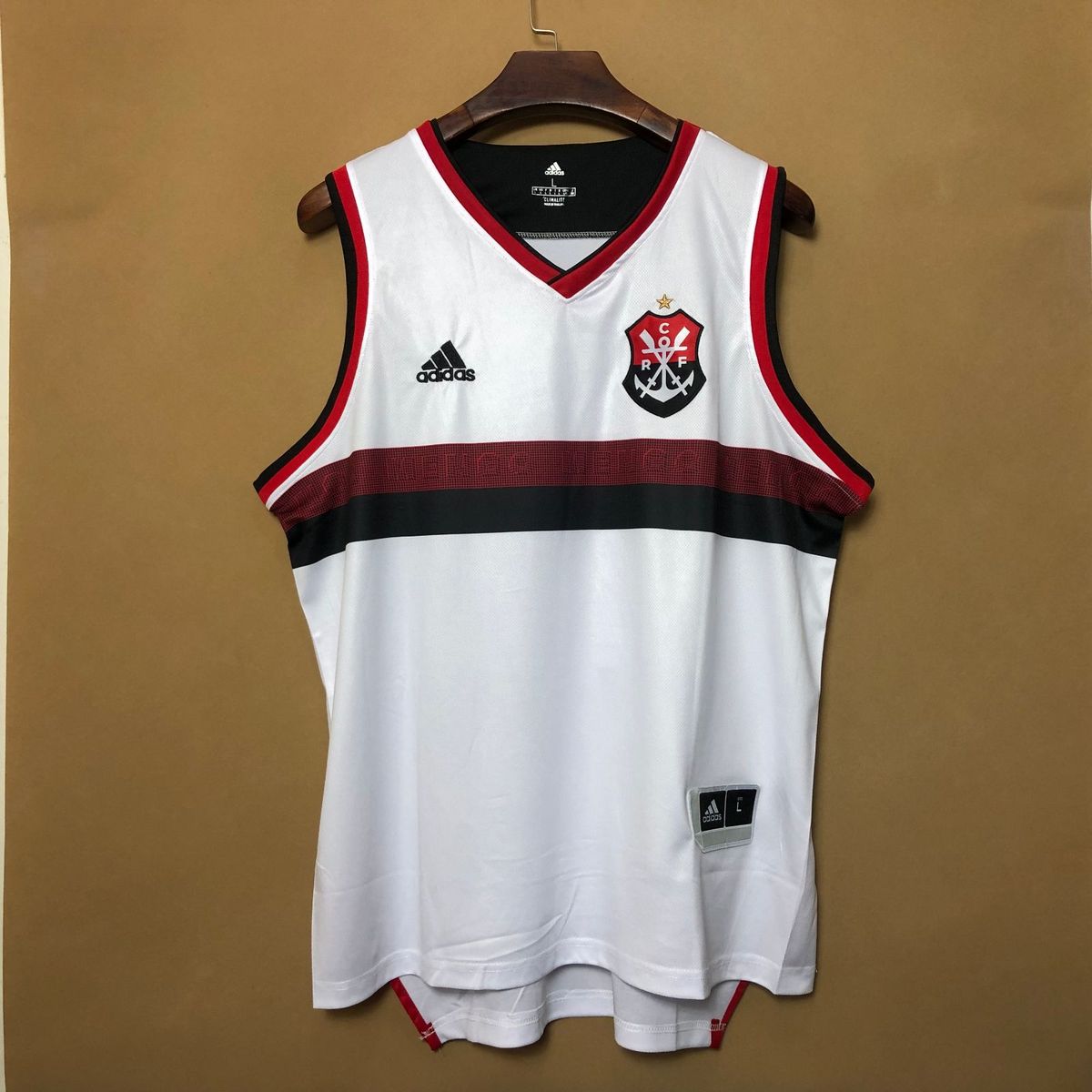 regata flamengo basquete branca