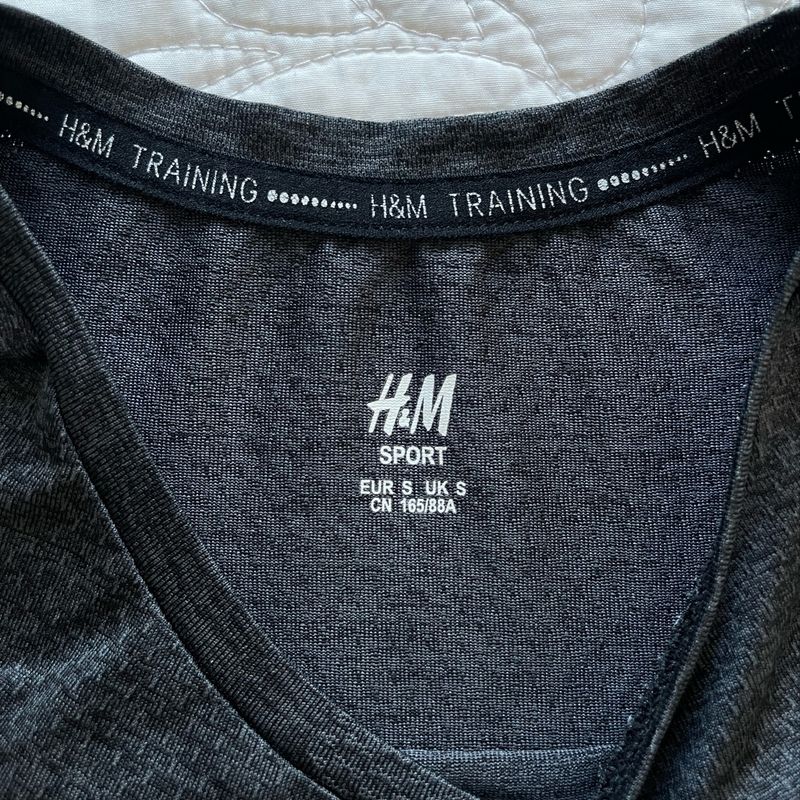Regata H&Amp;M Sport, Camiseta Feminina H&M Usado 79450596