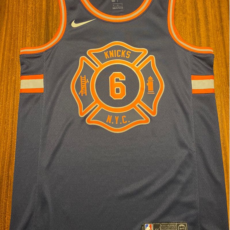 Knicks store fdny jersey