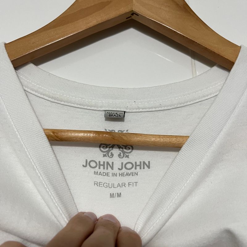 Camiseta John John Regular Fit Bege - Compre Agora
