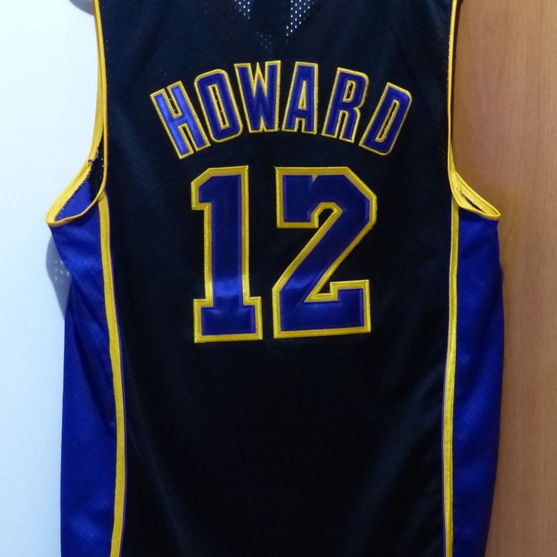 Camiseta Regara Jersey Nba Basquete Americano Adidas Los Angeles Lakers  Howard #12 Gg 76cm X 56 | Camiseta Masculina Adidas Nunca Usado 28405327 