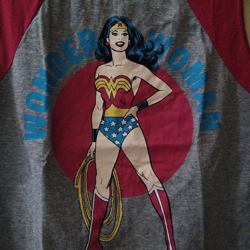 Regata Mulher Maravilha Wonder Woman Usado 48677285 enjoei