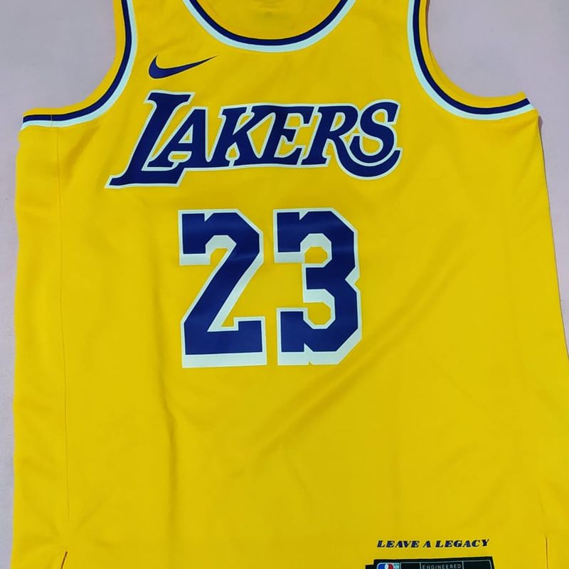 Regata Nba Los Angeles Lakers Nike - Lebron James 23 | Nike Nunca