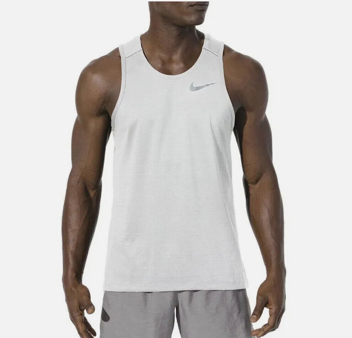 Regata Nike Masculina Dri-Fit Branco Nike Nunca Usado