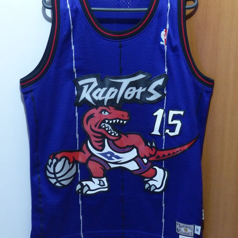 Regata Toronto Raptors Vince Carter 15 Camiseta Masculina Adidas Usado 91516254 enjoei