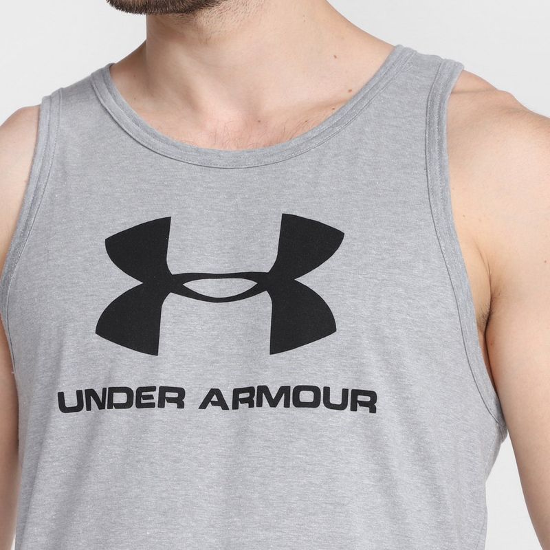 Regata Under Armour Sports Logo Masculino, Camisa Masculina Under Armour  Nunca Usado 92804865