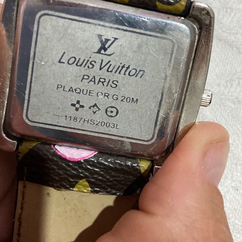 Louis Vuitton Paris Plaque Or G20m 1187hs2003l