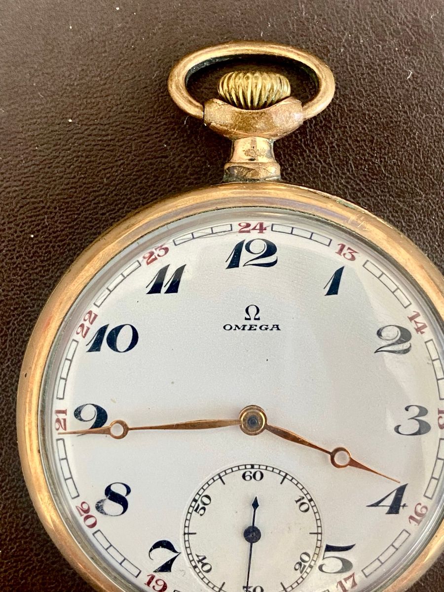 Relógio Antigo de Bolso Omega | Cacareco Omega Usado 115272528 | enjoei