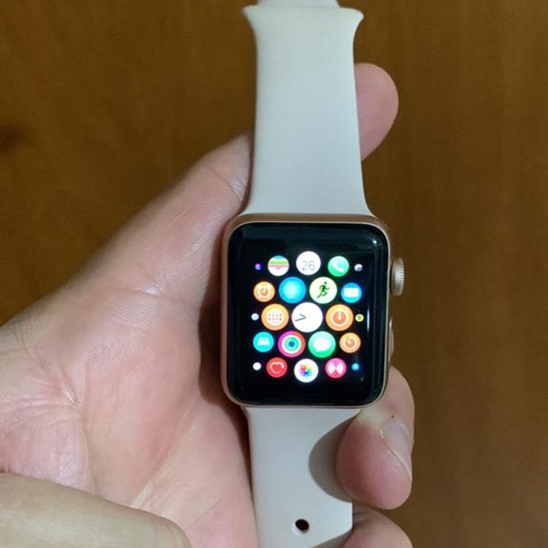 Apple Series hotsell 3 Silver 38 mm Smart Watch