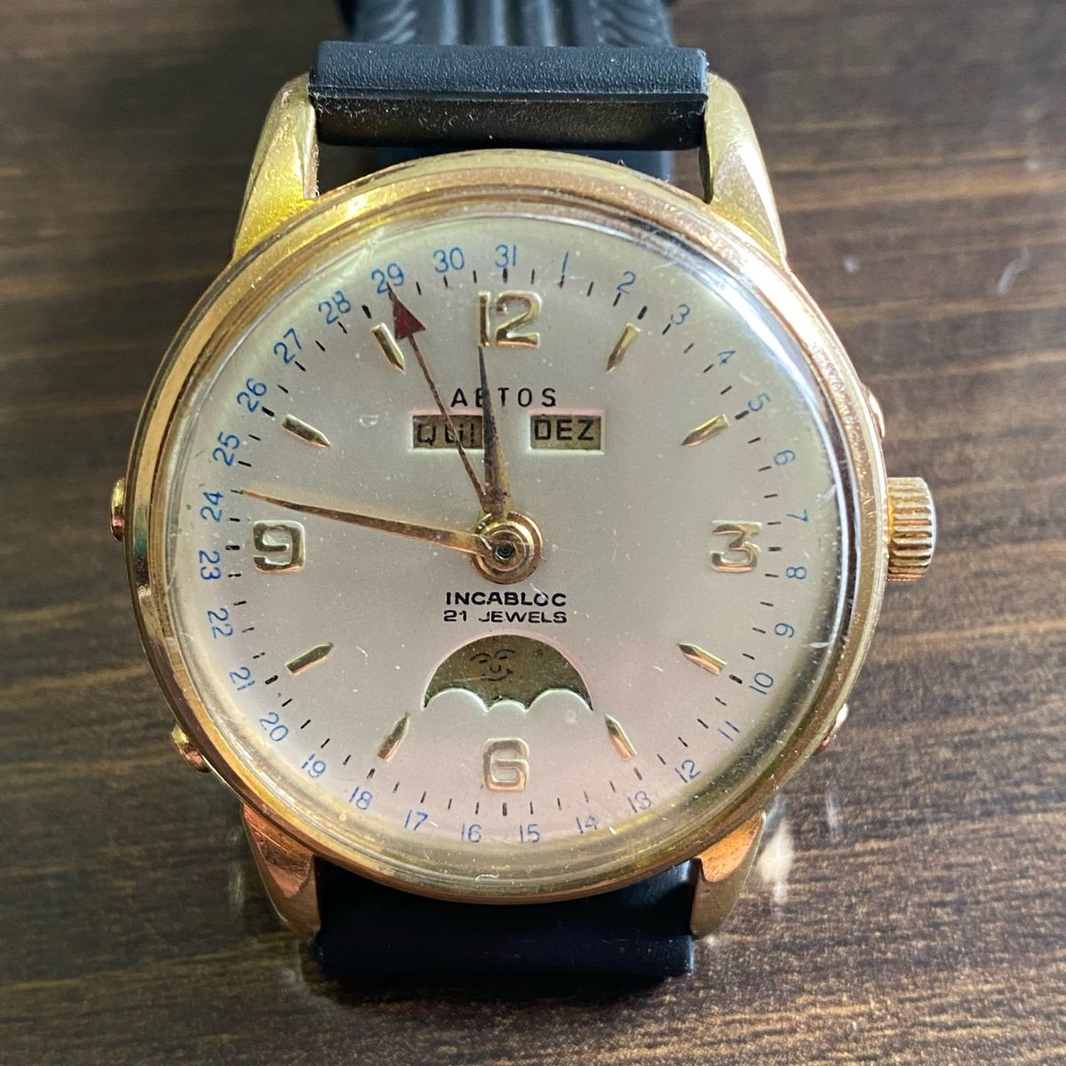 Relógio Automático Aetos Geneve 21 Jewels Relógio Masculino