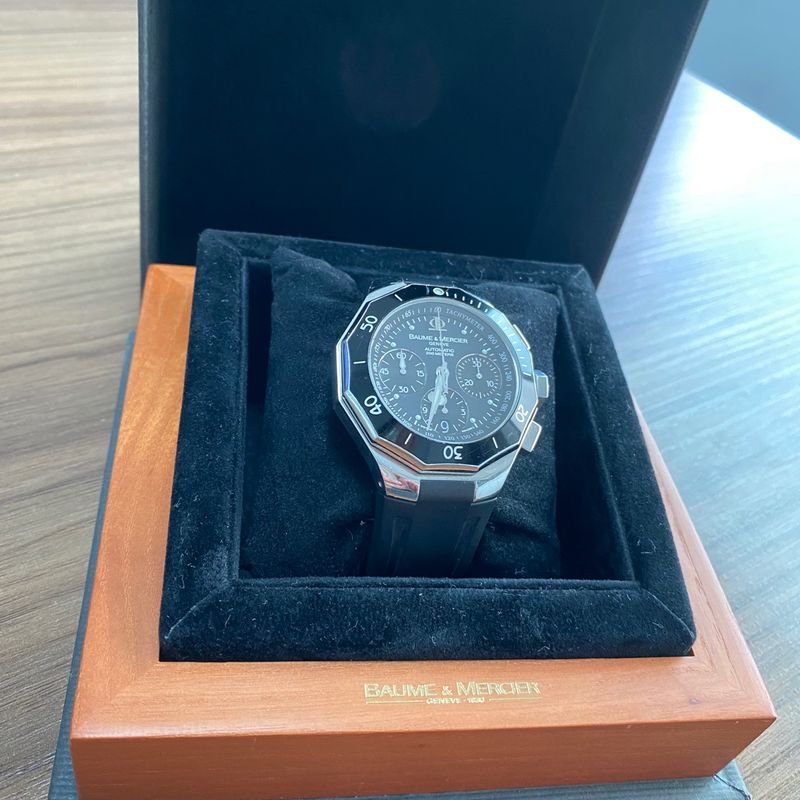 Rel gio Baume Amp Mercier Riviera Xxl 200m Maravilhoso Rel gio