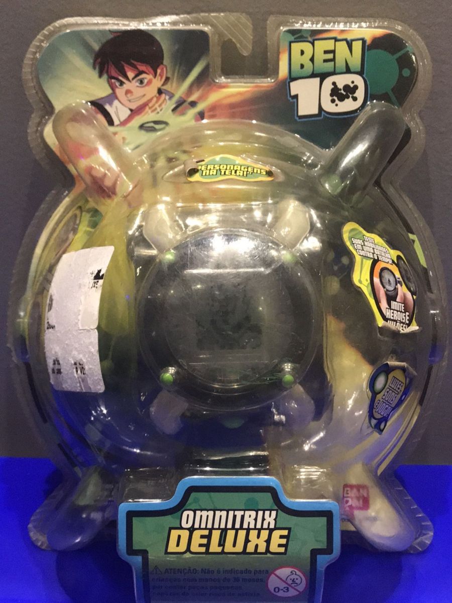 Relógio Ben 10 Omnitrix Deluxe Novo Na Caixa | Brinquedo Bandai Nunca