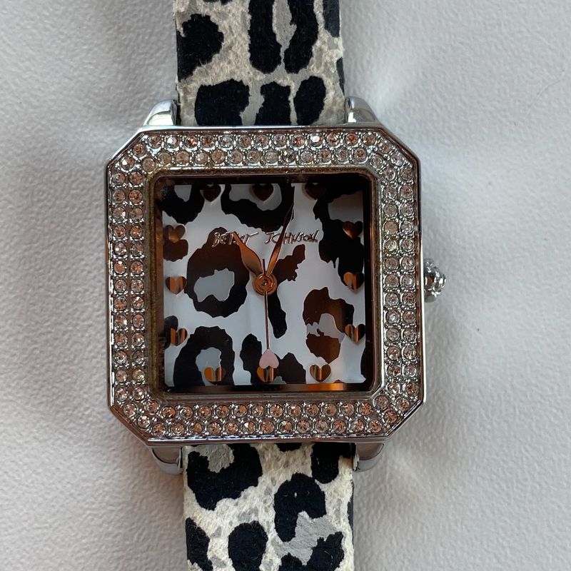 Betsey johnson apple hot sale watch band