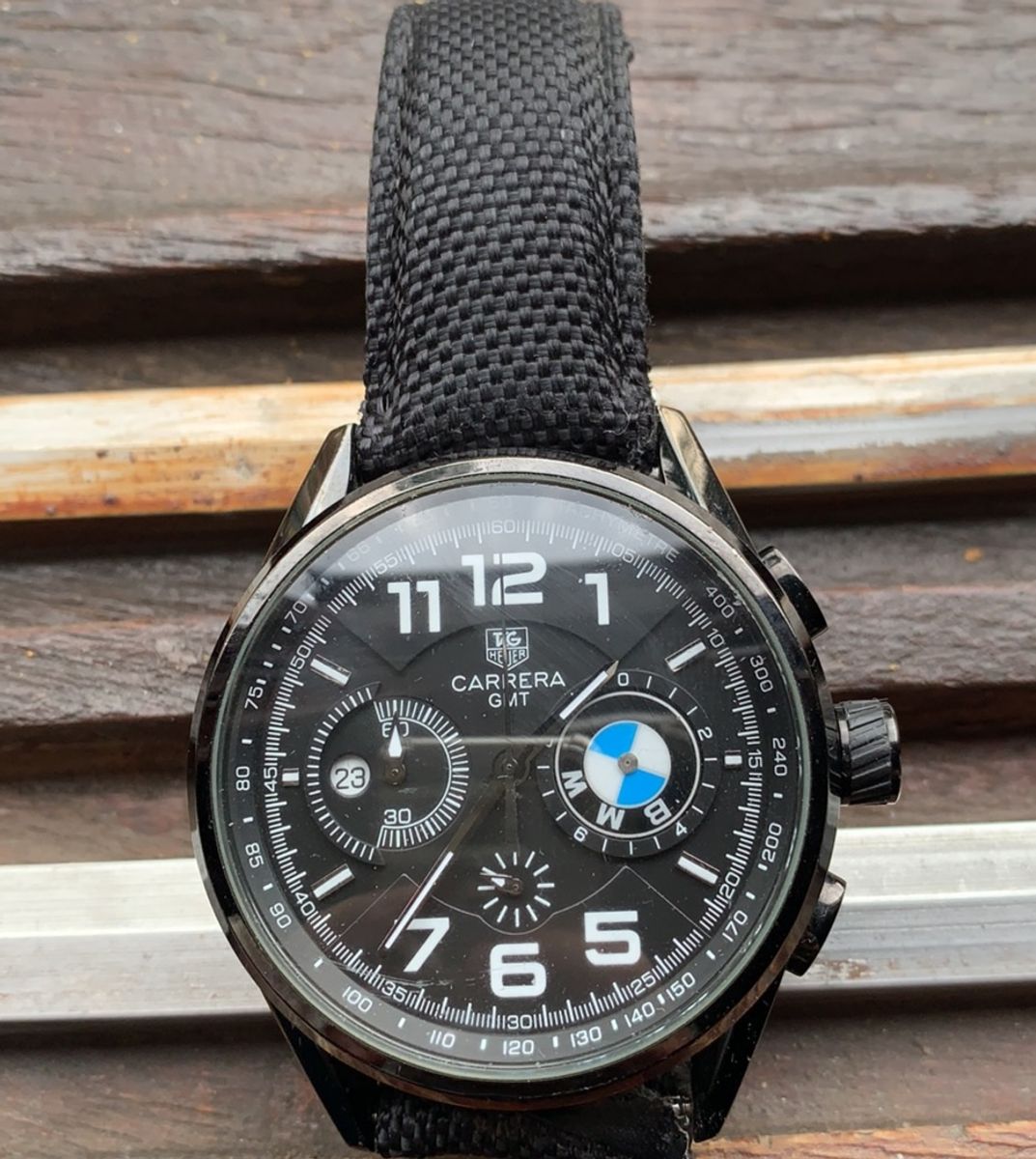 Rel gio Bmw Tag Heuer Rel gio Masculino Tag Heuer Usado 38376103 enjoei