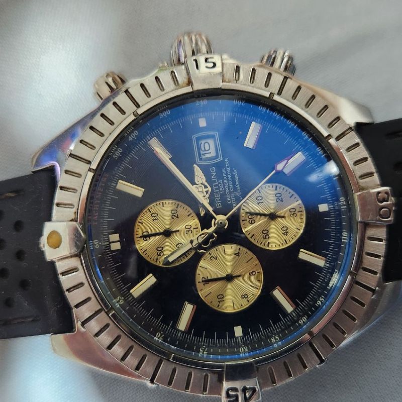 Relógios breitling 1884 top chronographe certifie chronometre