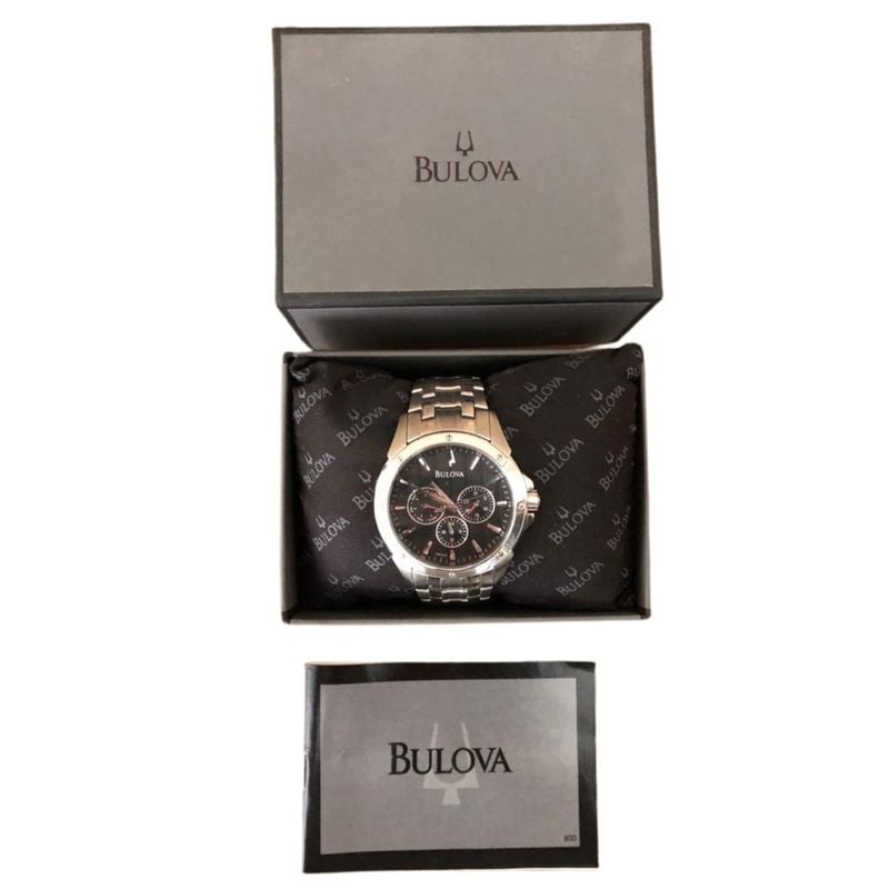 Relogio Bulova C860841 Masculino Homem Analogico Relogio Masculino Bulova Usado 74635999 enjoei