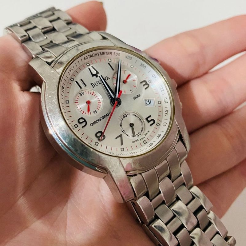 Relogio bulova online chronograph