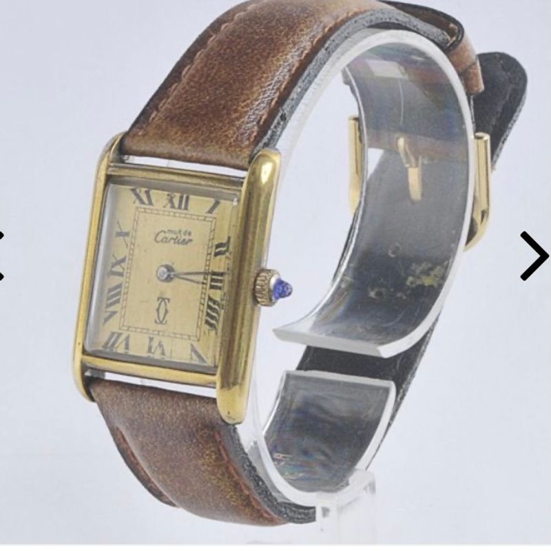 Rel gio Cartier Vintage Rel gio Feminino Cartier Usado 68002482