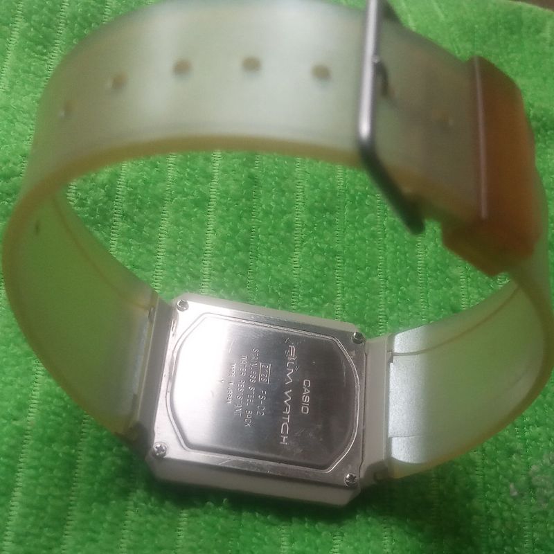 Relógio Casio Film Watch Fs-02 | Casio Usado 62021628 | enjoei