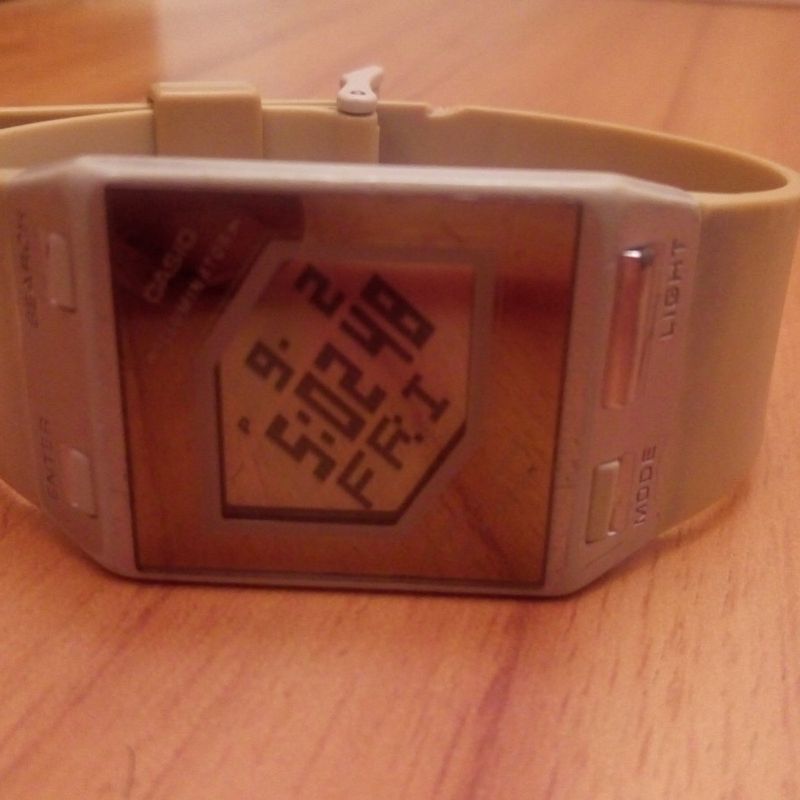 Relógio Casio Film Watch Japan Fs-00 Módulo 2090 Raríssimo
