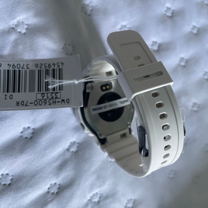 Relógio Casio G-Shock Dw-H5600-7dr Branco | Casio G Shock Nunca