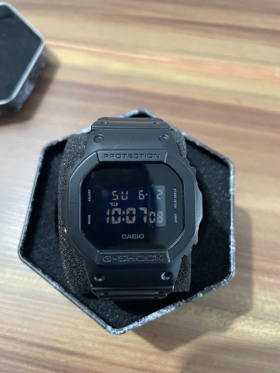 Relógio Casio G-Shock Masculino Dw-5600bb-1dr | Casio Usado