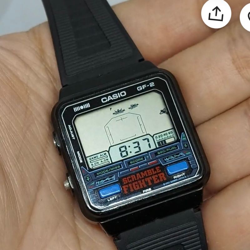 Relógio Casio Game Scramble Fighter | Relógio Feminino Casio Usado
