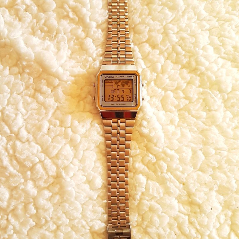 Relogio Casio Mapa Mundi Relogio Feminino Casio Nunca Usado 53949201 enjoei