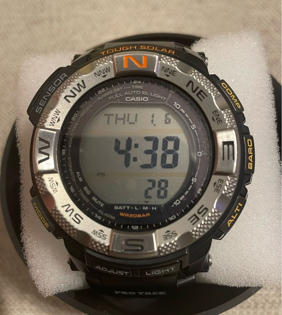 Relógio Casio Protrek 3173 Prg-260 Sensor Triplo Casio Usado