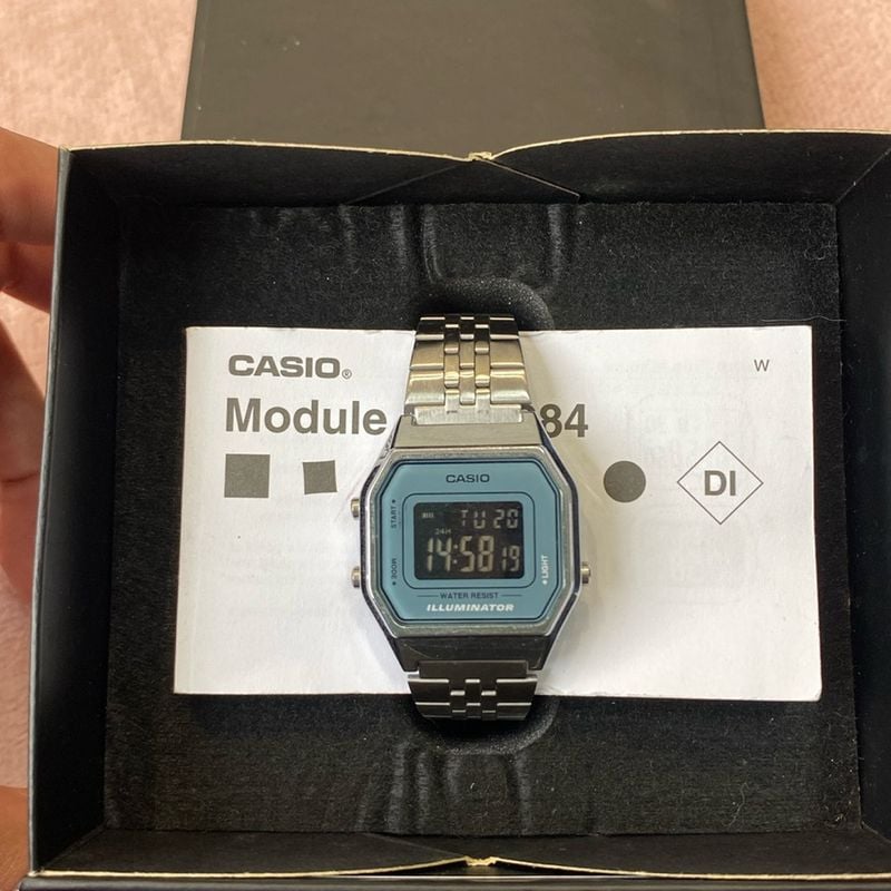 Relogio Casio Vintage Digital Prata Module 3284 Relogio Feminino Casio Usado 98281492 enjoei