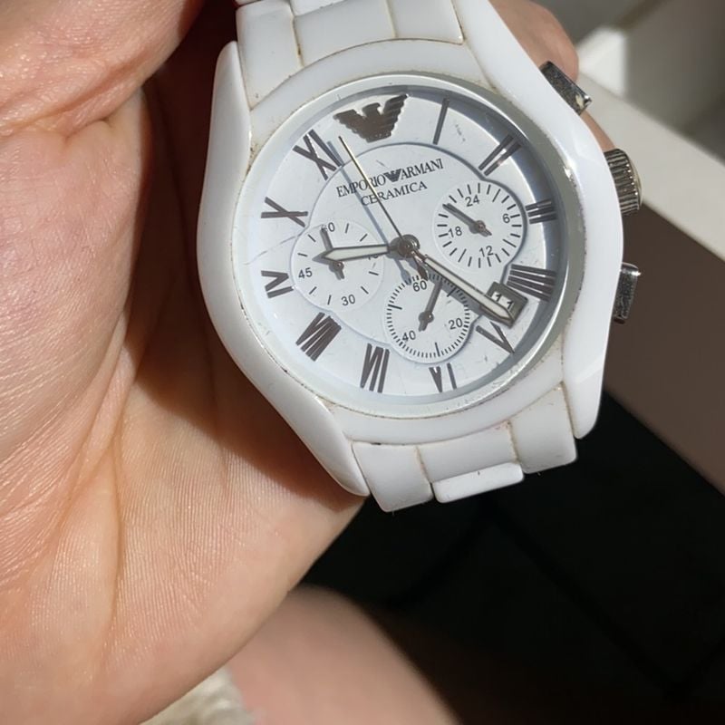 Emporio armani ceramica clearance white