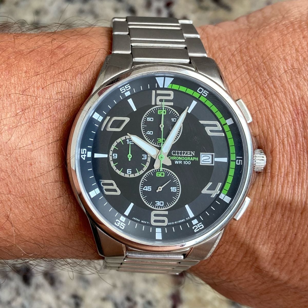 Relógio Citizen Masculino Cronógrafo An3380-53g | Relógio