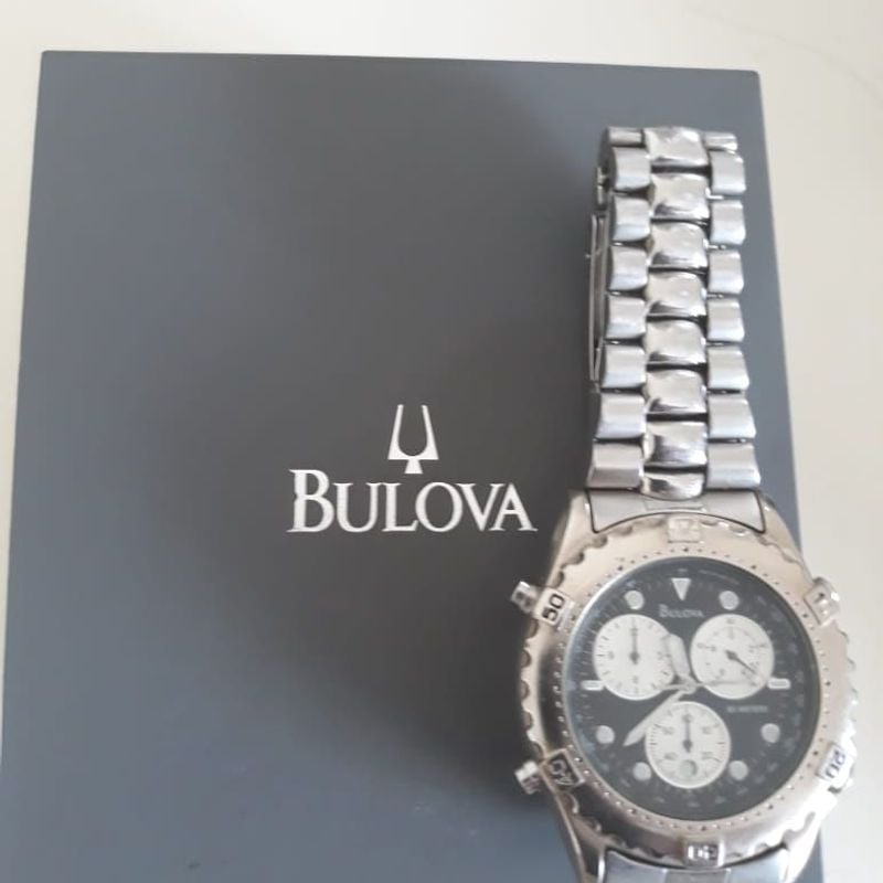 Relógio de Pulso Bulova T5 Relógio Masculino Bulova Usado