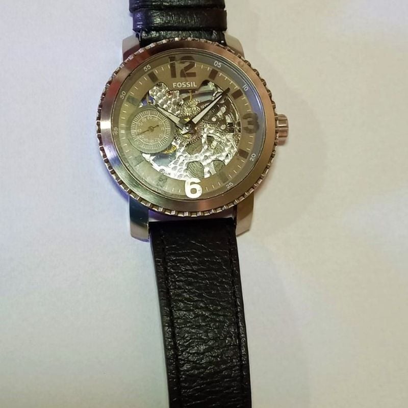 Relogio de Pulso Fossil Bq 2273 A Corda Movel de Antiquario Usado 92516579 enjoei