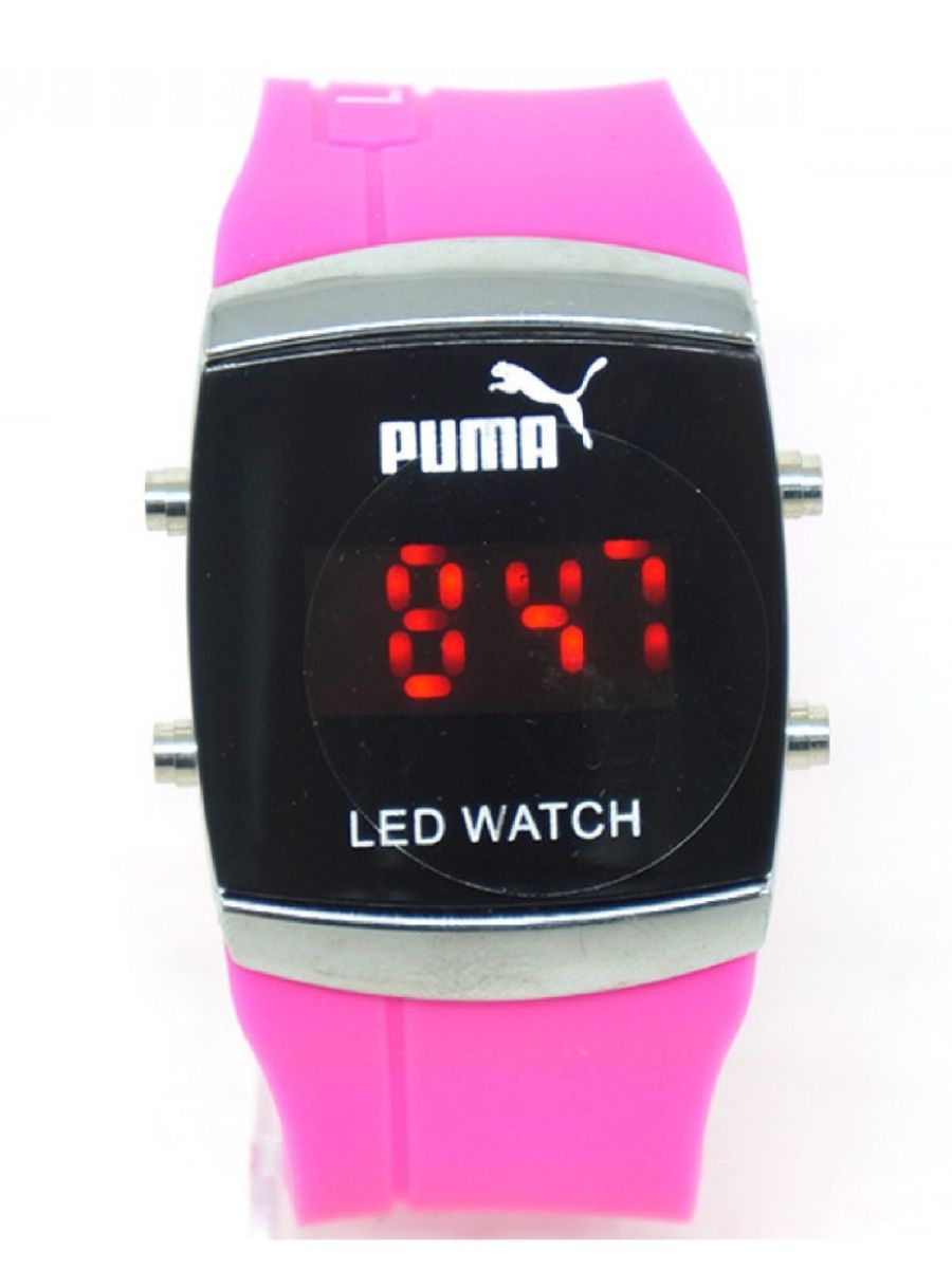 relogio led watch puma