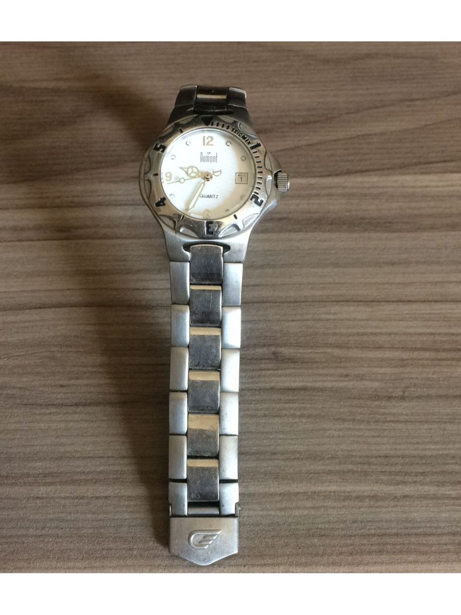 :) relógio dumont ótimo estado - relógios quartz dumont