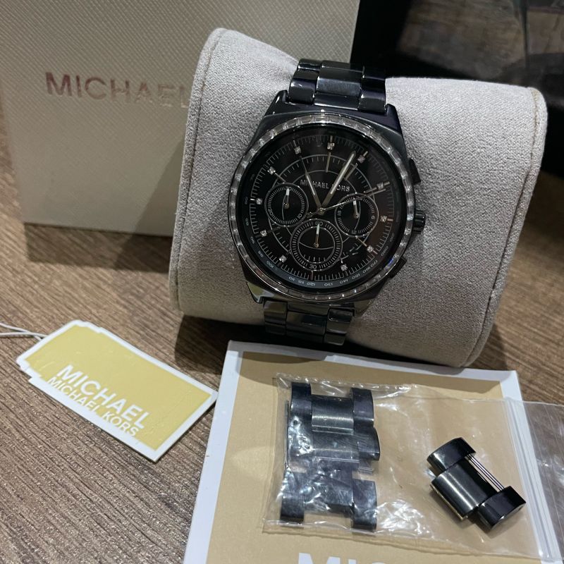 Relogio Michael Kors Masculino Preto Michael Kors MK5215  display picture 2