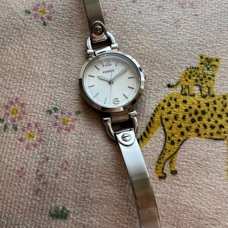 Relógio Fossil Feminino Mini Georgia Es3269 Relógio Feminino