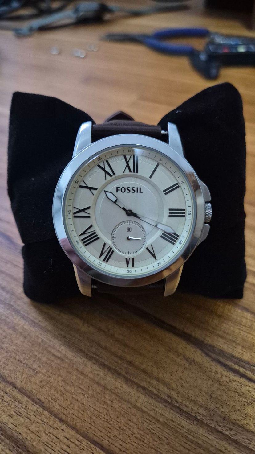 Relógio Fossil Grant Fs4963 | Relógio Masculino Fossil Usado 144912219 ...