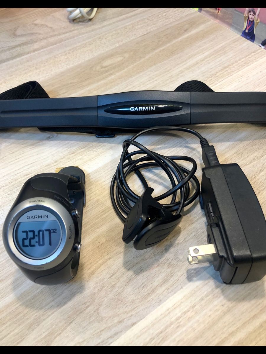 Relógio Garmin Forerunner 405 | Roupa Esportiva Masculino Garmin Usado ...