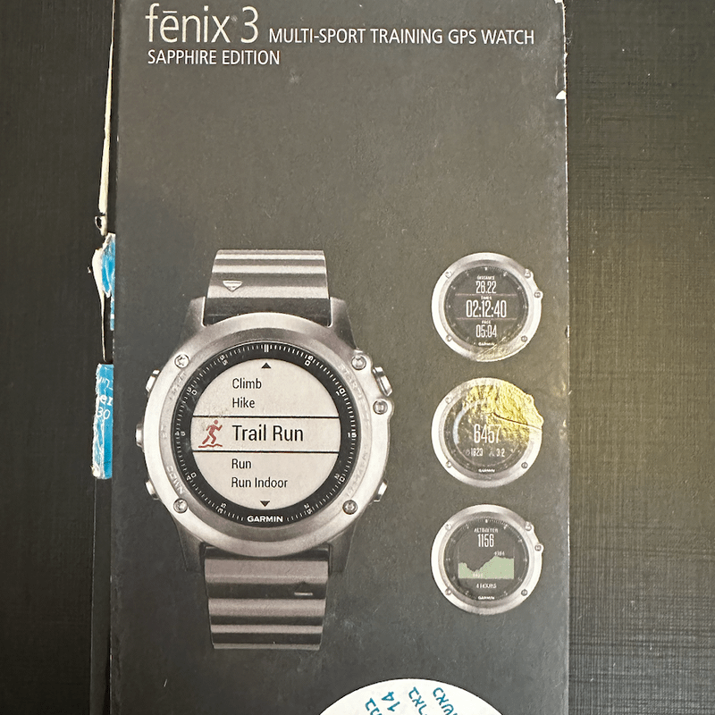 Relogio Gps Garmin Fenix 3x Sapphire 51mm Relogio Masculino Garmin Usado 102189557 enjoei