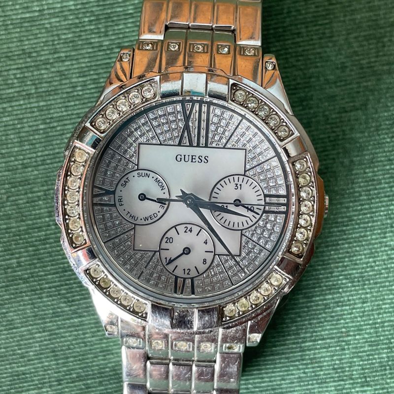 Rel gio Guess Waterpro 100m 330ft Rel gio Feminino Guess Usado